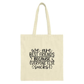 Best Friends Tote Bag, Funny Friend Gift, Sarcastic Tote, Friend Group Bag, Gift For Bestie, Novelty Tote, Friendship Bag, Shopping Tote - Tawshia